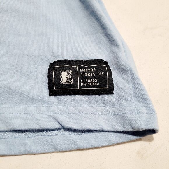 Empyre B Team 2fer Baseball Jersey Mens White Embroidered Logos EUC Large - Picture 6 of 10